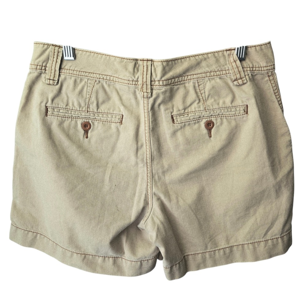 Polo Jeans Co Ralph Lauren Khaki Cargo Shorts Womens Size‎ 6 Cotton Utility - Picture 7 of 8